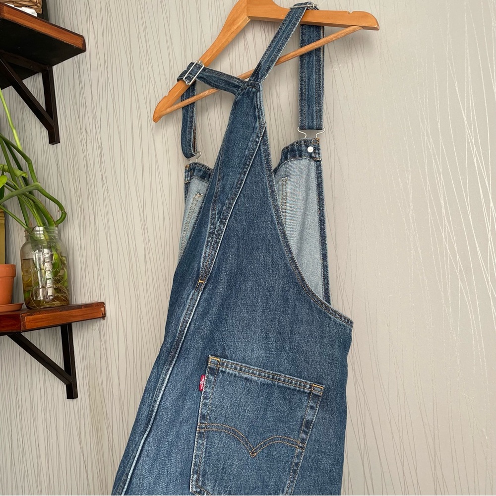 Levi's Women's Vintage Denim Jean Overalls Size Large - Picture 12 of 14